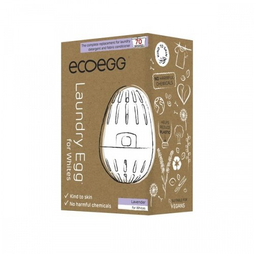 ECOEGG Laundry Egg for Whites 70 Washes - Lavender