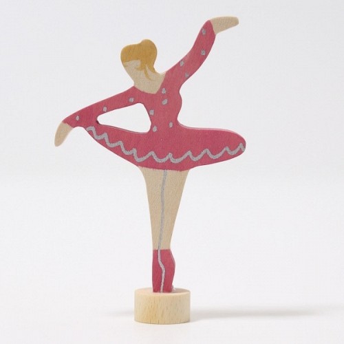 Grimms Decorative Figure - Ballerina Red
