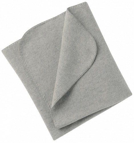 Engel Natur Baby Blanket Wool Fleece - Grey Melange