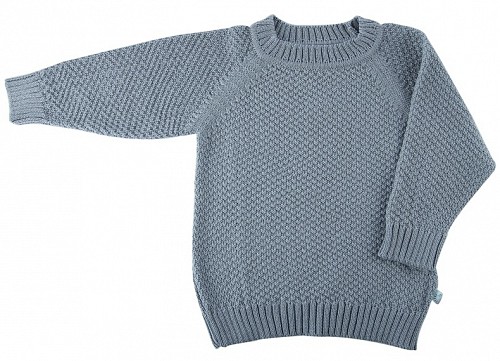 Merino Wool Pullover - Grey