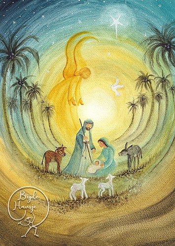 Postcard Waldorf - Nativity Story
