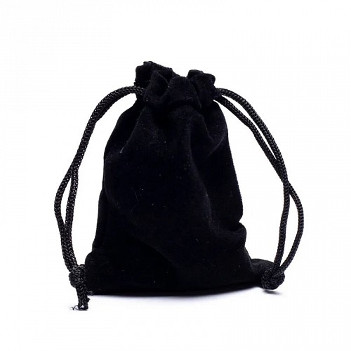 Velvet Bag Gift Bag - Black