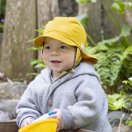 Bērnu Vasaras Cepure UV60 - Dzeltena