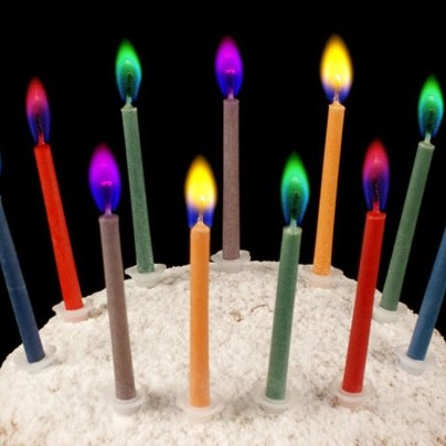 Rainbow Wonder Candles (12 candles)