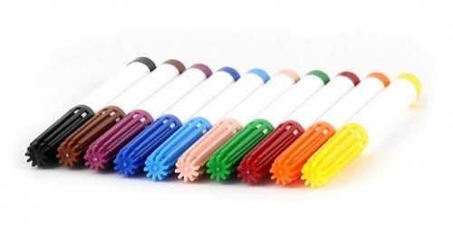 OkoNorm Easy Felt-tip Pen THICK 5 mm - 10 Colors