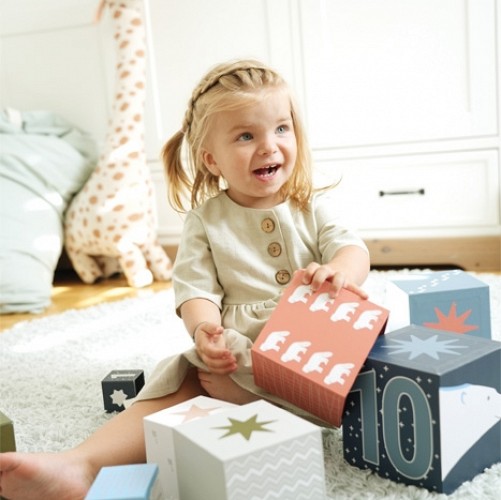 Stacking Cubes Boxes - STEM Toddler Toys
