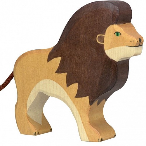 Holztiger Wooden Lion