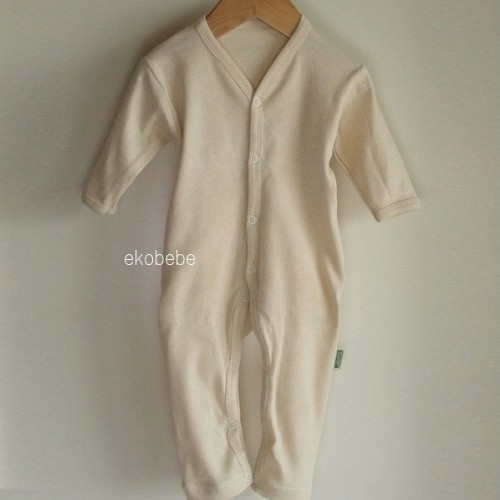 Baby Overall Organic Cotton - Natural