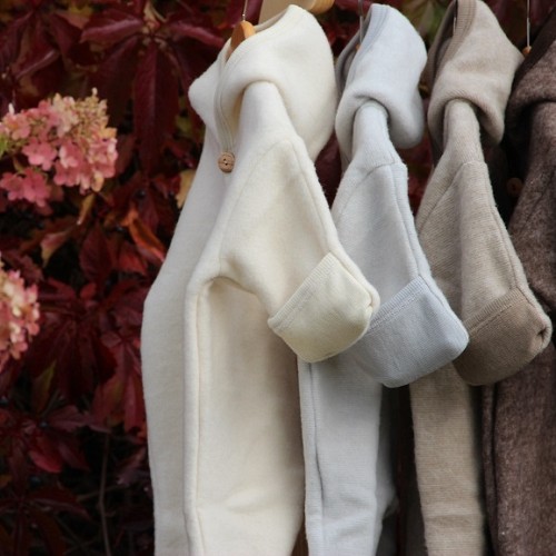 Cosilana Merino Wool Cotton Fleece Winter Overall