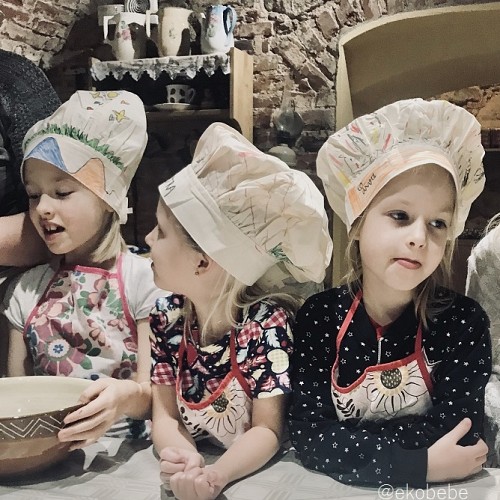 Chefs Hat for Children Organic Cotton