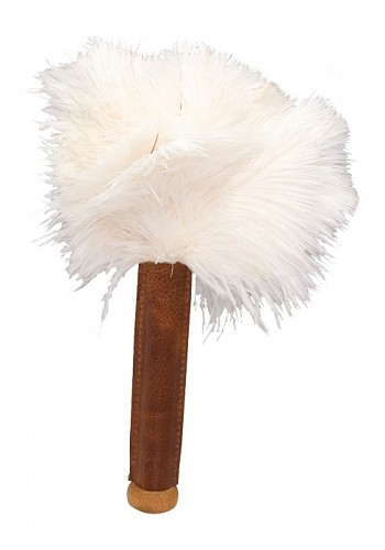 Natural Skin Relaxer - Ostrich Feather