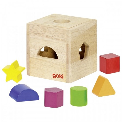 Montessori Materials - Wooden Sort Box