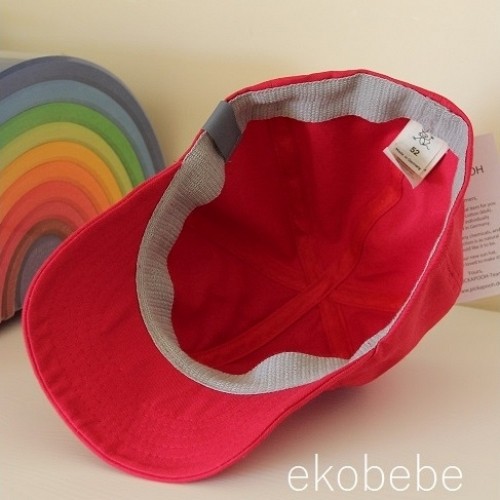 PICKAPOOH Summer Cap with UV80 Protection - Red