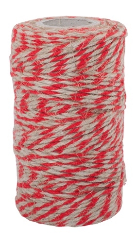 Traditional Flax Yarn - Red