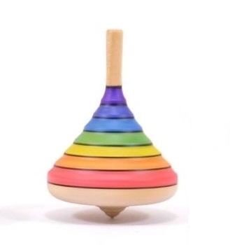 Mader Wooden Rainbow Top