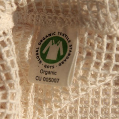 Reusable Organic Cotton Bag SMALL 20x25 cm