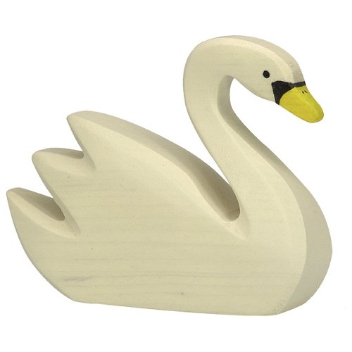 Holztiger Wooden Swan