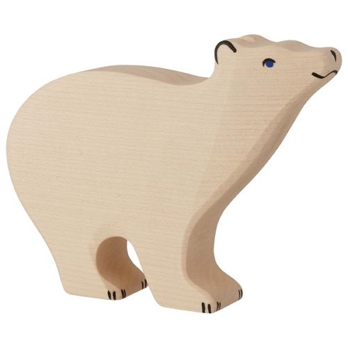 Holztiger Wooden Polar Polar Bear