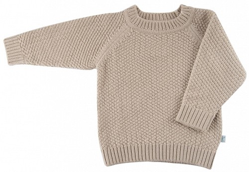 Merino Wool Pullover - Sand