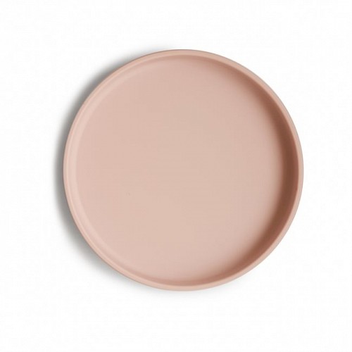 Mushie Classic Silicone Plate - Blush