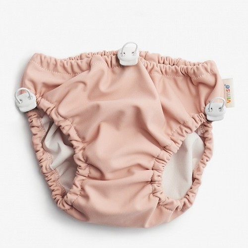 Swim Diaper Baby Swimwear with Drawstring - Blush