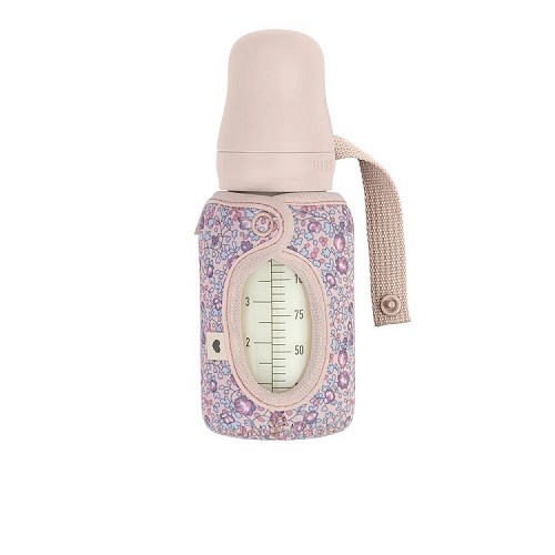 BIBS X Liberty Sleeve for Baby Bottle Small 110ml - Eloise Blush