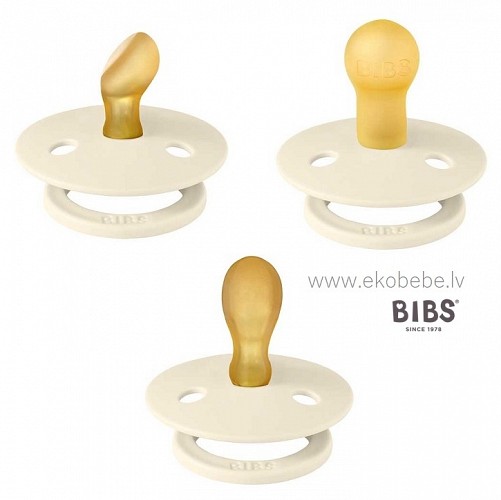 BIBS Colour Try-it 3 Pack - Ivory