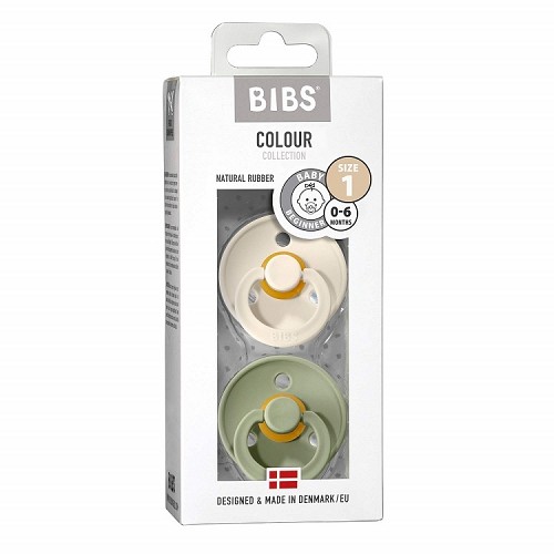 Bibs Colour 2-pack - Sage/Ivory