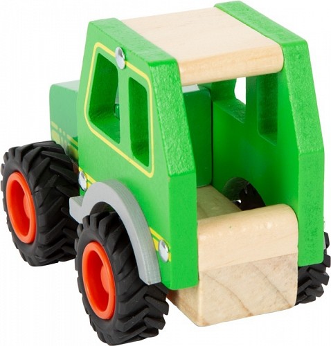 Rotaļlieta Koka Traktors