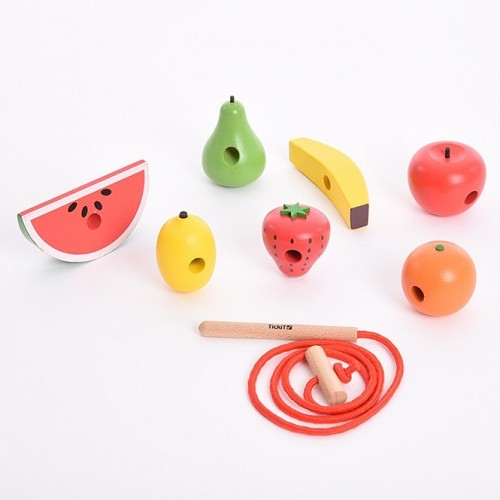 Wooden Lacing Fruits