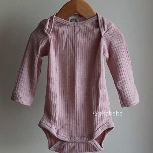 Cosilana Wool Silk Cotton Baby Body Long Sleeves