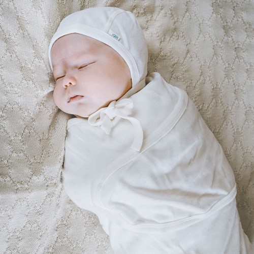 Newborn Wrapped Blanket Swaddle - Natural