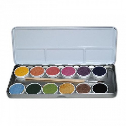 Okonorm Nawaro Natural Watercolour Paint Box - 12 Colours