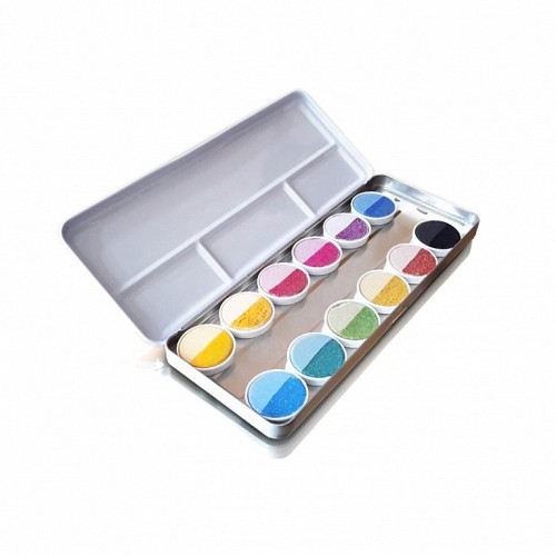 Okonorm Nawaro Natural Watercolour Paint Box - 12 Colours