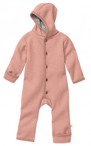 Disana Boiled Wool Overall - Rose