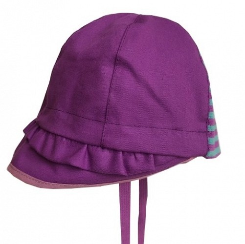Pickapooh Bērnu Vasaras Cepure Ar UV 80 lillā krāsā