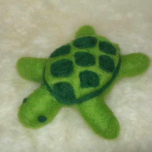 filcēšanas piemērs - bruņurupucis
