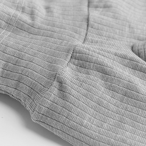 Cosilana Wool Silk Cotton Pants - Grey