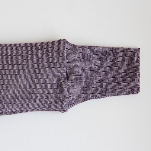 Cosilana Wool Silk Cotton Pants - Purple