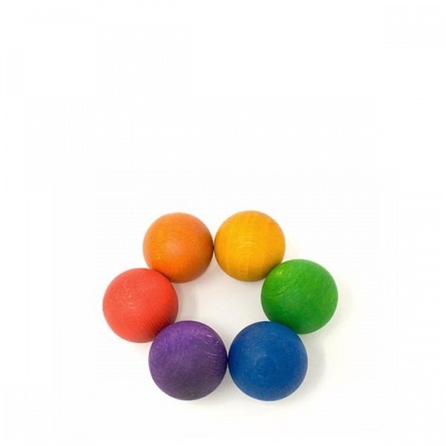 Grapat 6 Balls in Rainbow Colours