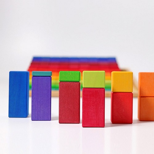 Grimms Large Stepped Counting Blocks