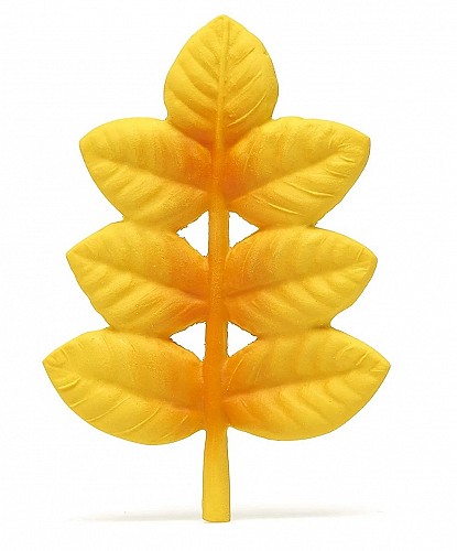 Lanco - Rubber teething Golden Leaf