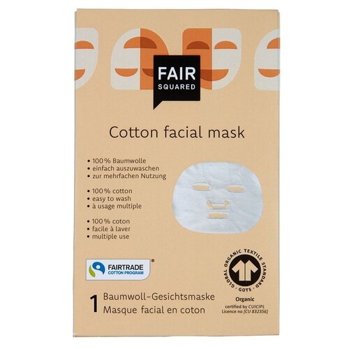 FAIR SQUARED Cotton Facial Mask
