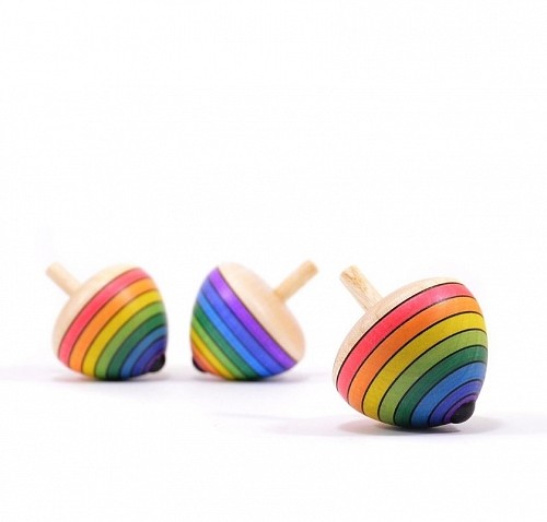 Mader Wooden Rainbow Egg Top