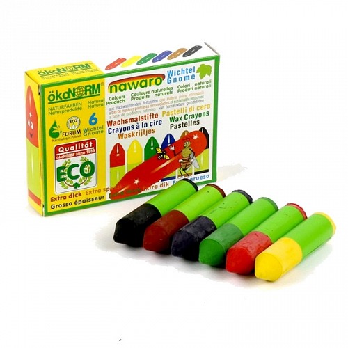Okonorm Wax Crayons Nawaro - 6 colors