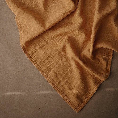 Mushie Muslin Cloth 3 Pack - Yellow