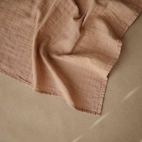 Mushie Muslin Cloth 3 Pack - Natural