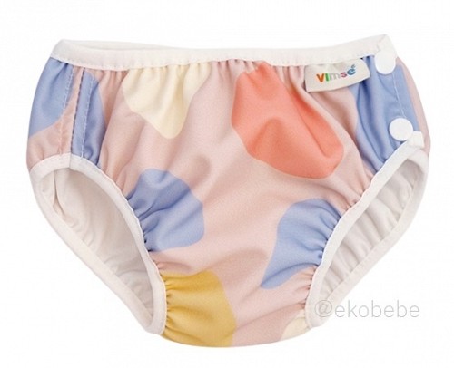Imse Vimse Re Usable Swim Nappy - Pink Shapes
