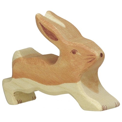 Holztiger Wooden Bunny Running
