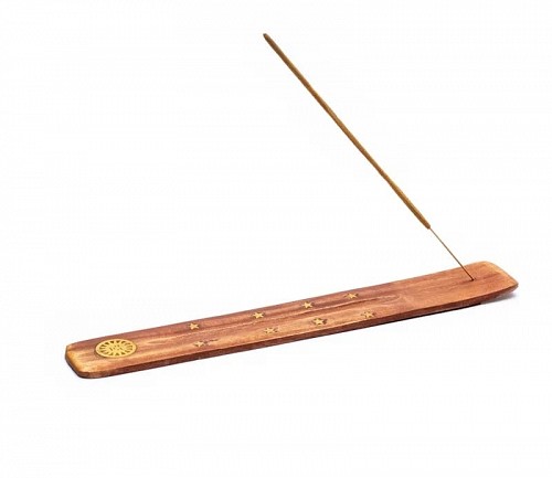 Wooden Incense Stick Holder - SUN